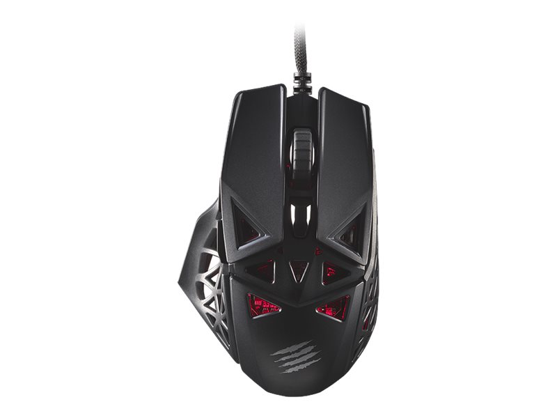 Mad Catz MOJO M1 ultralette optisk gamingmus, sort - Gaming Mus - Optisk - 6 knapper - Sort