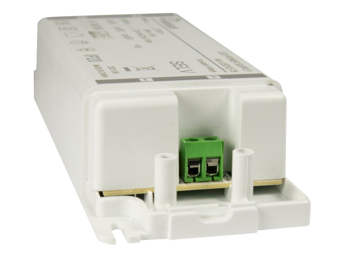 Inter-Tech LED Trafo LED12-75 75W, 12V, 6250mA, IP20 retail