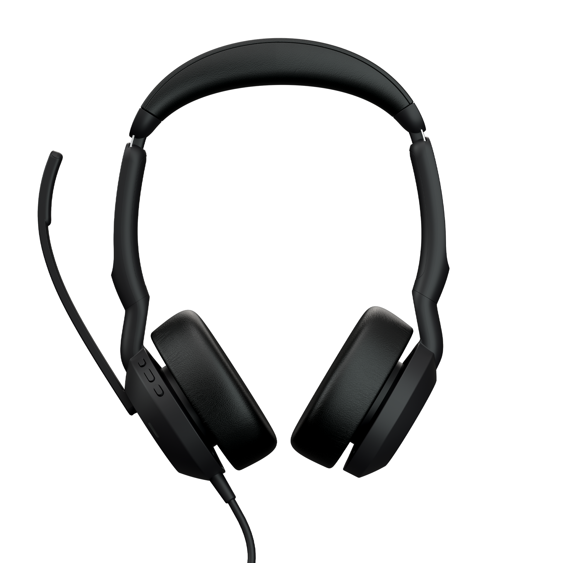 Jabra Evolve2 50 MS Stereo kablet headset - sort (USB-A)