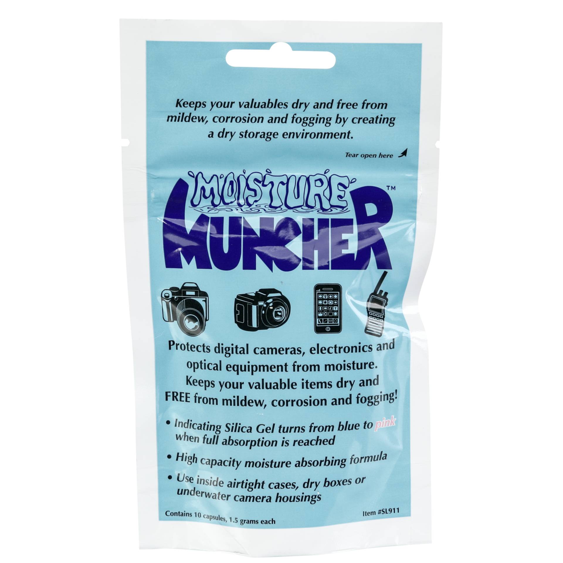 Moisture Muncher - Drying Agent Capsule til kamera