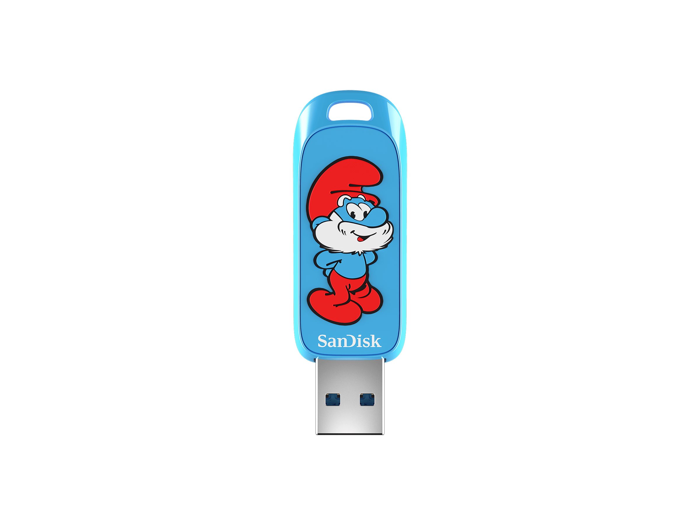 SanDisk Smurfs - Papa Smurf Edition USB flashdrive - 128 GB - USB 3.2 Gen 1