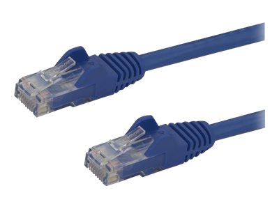 StarTech.com 1m CAT6 Cable - Blue Snagless CAT 6 Wire - 100W RJ45 UTP 650MHz Category 6 Network Patch Cord UL/TIA (N6PATC1MBL) CAT 6 Ikke afskærmet