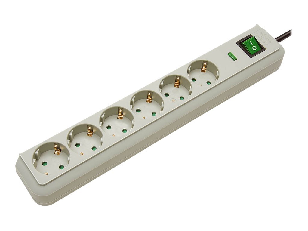 brennenstuhl Eco-Line Strømstødsbeskytter 6-stik 16A