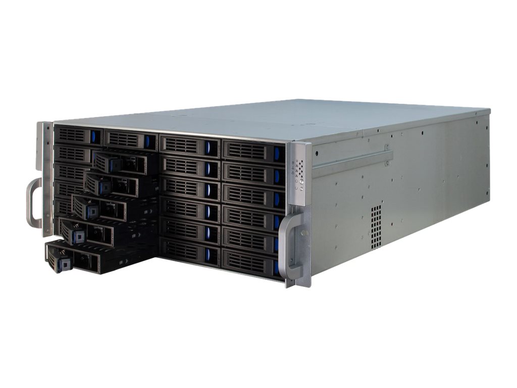 Inter-Tech IPC 4U-4424 - Kabinet - Server (Rack) - Sort