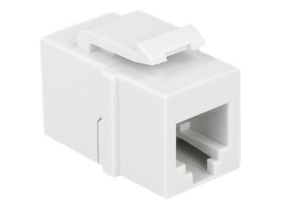 DeLOCK CAT 3 Ikke afskærmet Keystone coupler Hvid