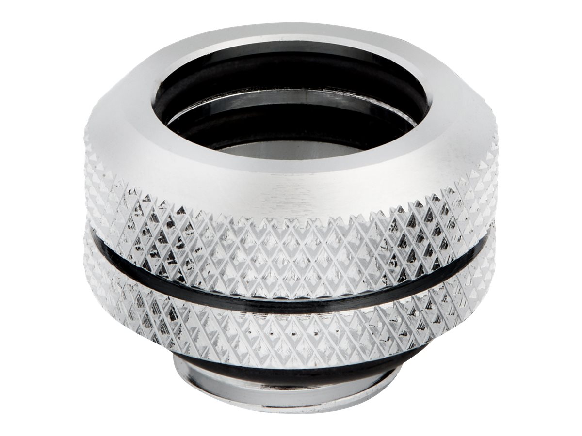 CORSAIR Hydro X Series XF Hardline 14mm Kølevæske system tilpasning 4-pack Sølv