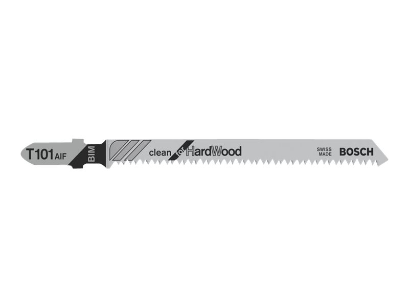 Bosch clean for Hard Wood T 101 AIF Stiksavsklinge Stiksav T-skaft 5 stk