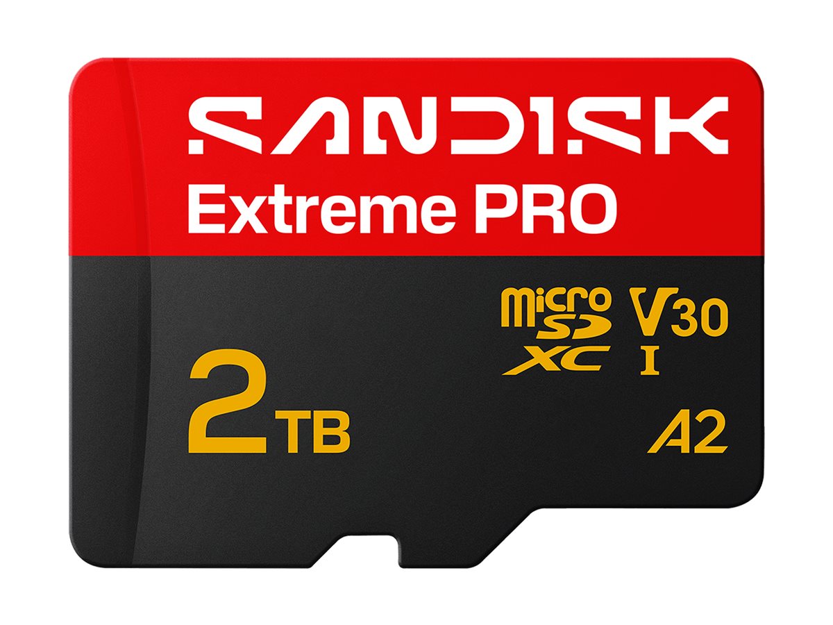 SanDisk Extreme Pro microSDXC UHS-I Memory Card 2TB 200MB/s