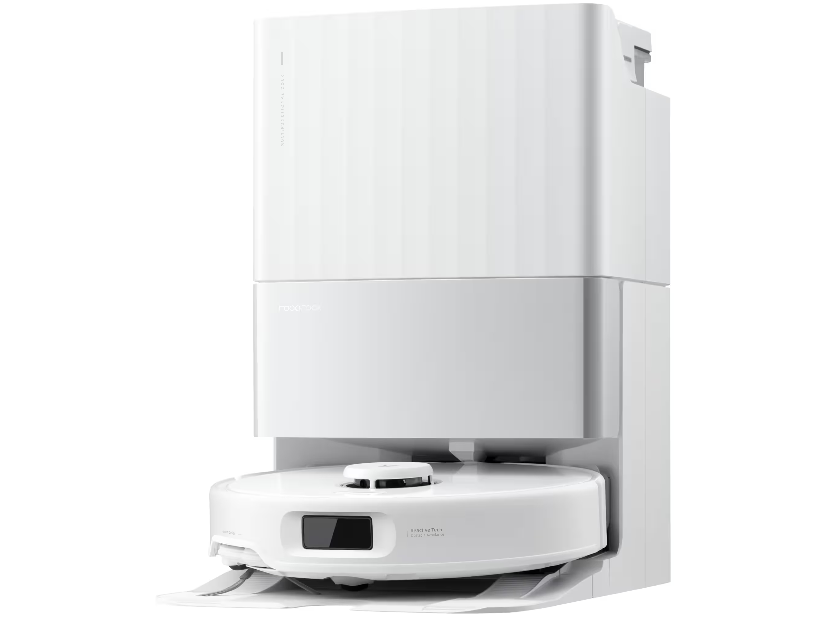 Roborock Qrevo Edge 5V1 Støvsuger Robotstyret Hvid