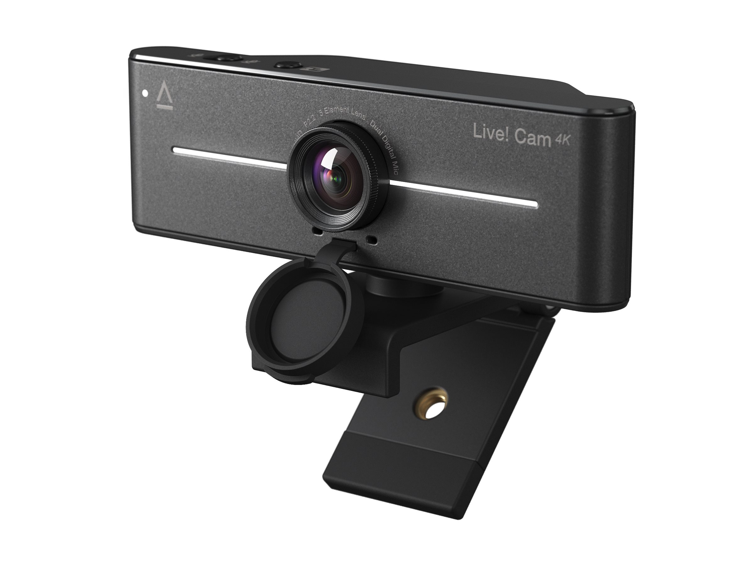 Creative Live! Cam 4K - Webcam - farve - 8 MP - 3840 x 2160 - audio - USB 3.0
