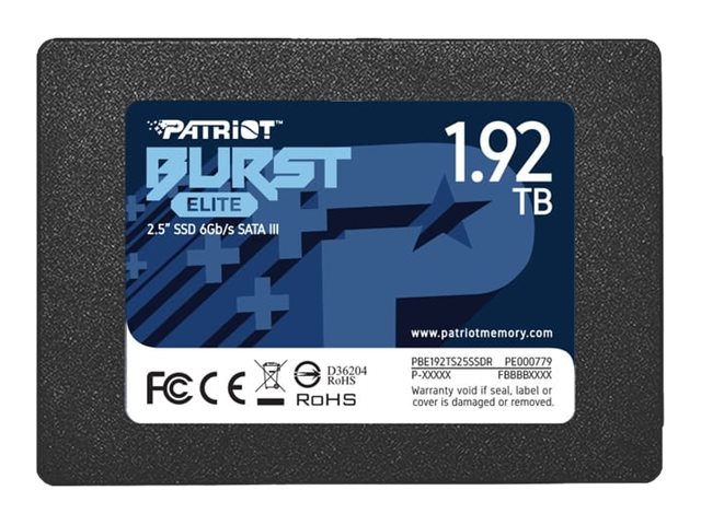 Patriot SSD Burst Elite 1.92TB 2.5" SATA-600