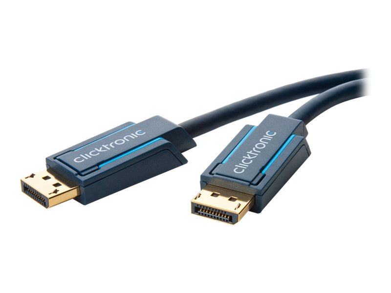 ClickTronic DisplayPort™-kabel Premium-kabel | 1x DisplayPort™-stik  1x DisplayPort™-stik | 20,0 m | UHD 4K @ 60 Hz