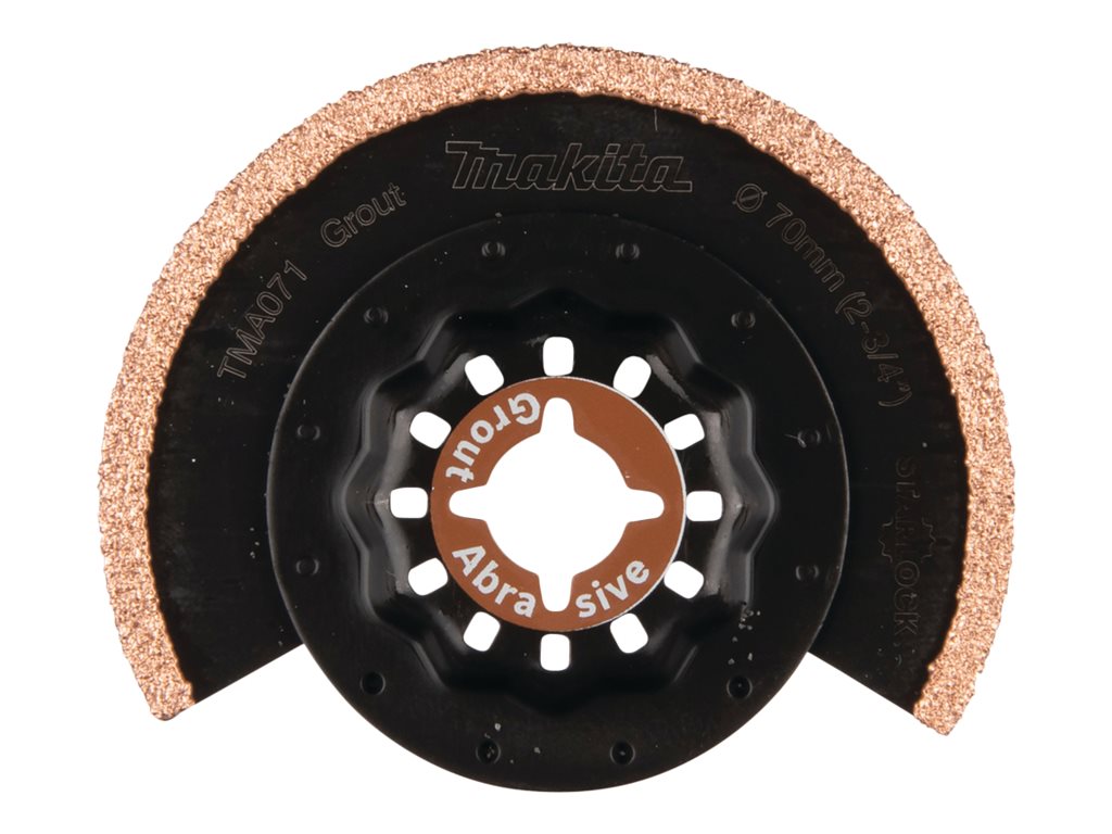 Makita TMA071 - Segmentsavklinge - for fiberglas, fugemasse, ventileret beton, epoxy, glasfiberforstærket plastik - 70 mm - kornstørrelse: 50