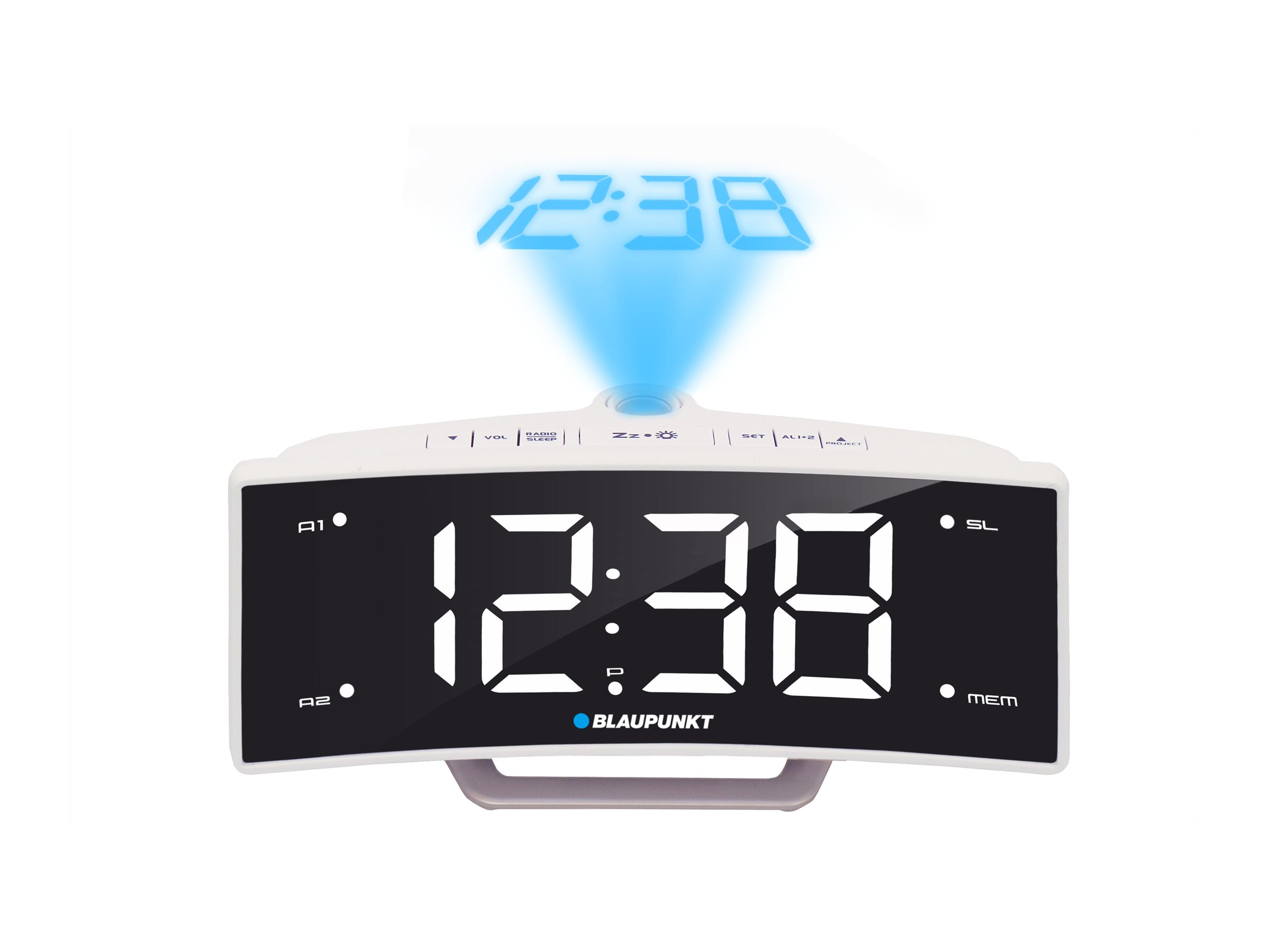 Blaupunkt CRP7WH Clock-radio Hvid