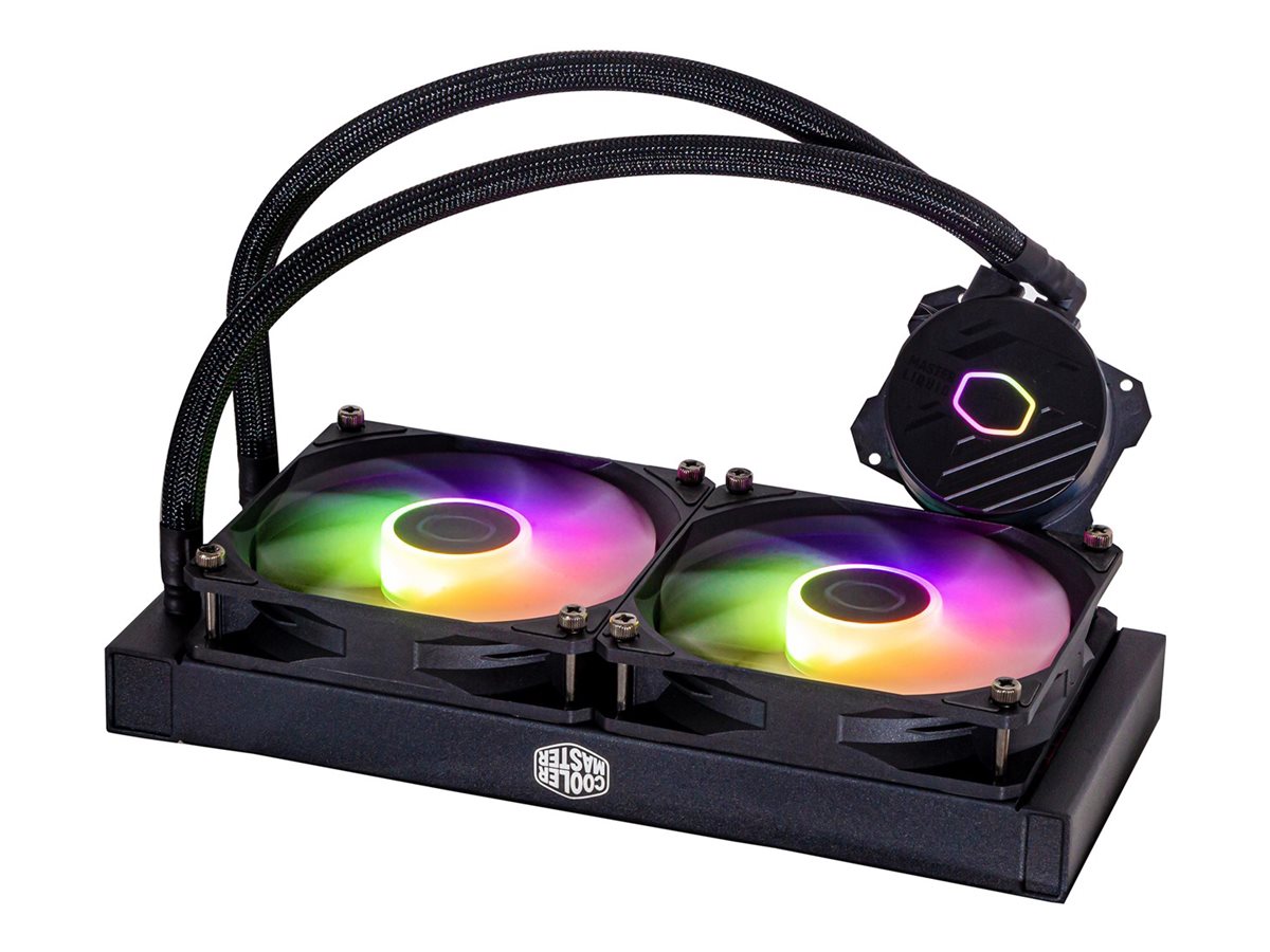 Cooler Master MasterLiquid Lite 240L Core ARGB - Processors flydende kølesystem - Radiatorstørrelse: 240 mm - (for: LGA1150, LGA1151, LGA1155, LGA115