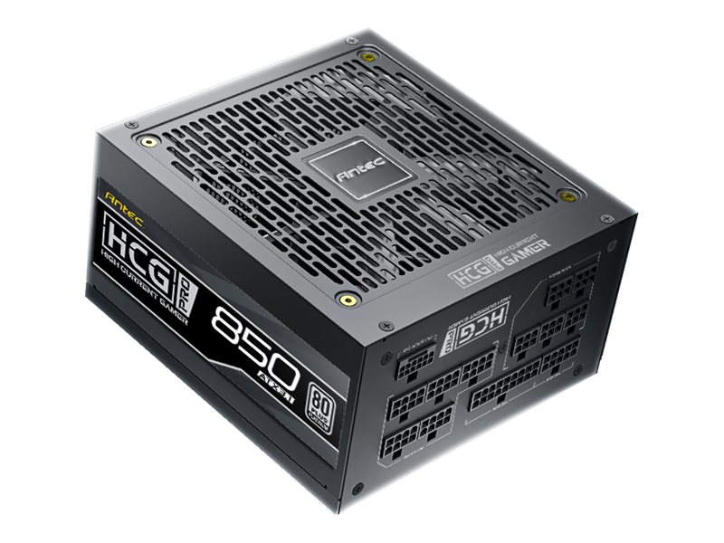 Antec High Current Gamer HCG850 Pro Platinum ATX 3.1 - 850 W strømforsyning