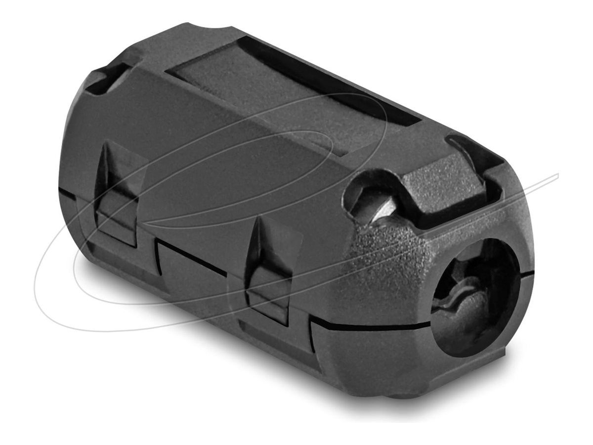 Delock ferritkerne/ferritring til rundkabel 7 mm 2 stk. sort