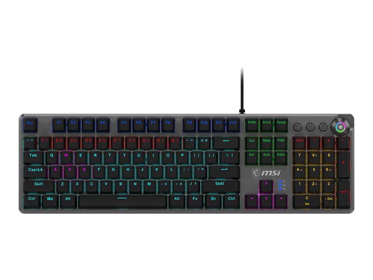 MSI FORGE GK310 Tastatur Mekanisk RGB Kablet