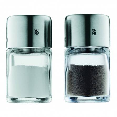 WMF BEL GUSTO Rustfrit stål, Transparent Salt & peber shakersæt