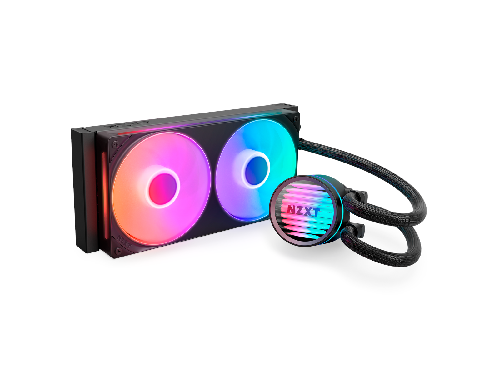 NZXT Kraken Core RGB 240 Black - CPU Vandkøling - Max 32 dBA