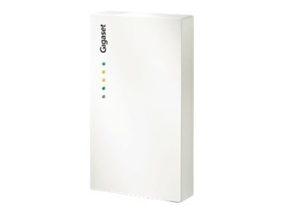 Gigaset N720 DM Pro - Trådløs VoIP telefon basisstation - DECT\GAP - SIP - polar white