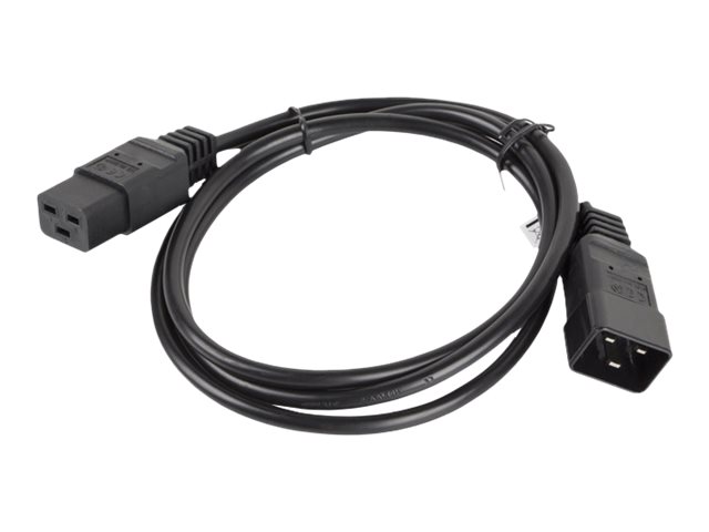 Lanberg - power extension cable - IEC 60320 C19 to IEC 60320 C20 - 1.8 m
