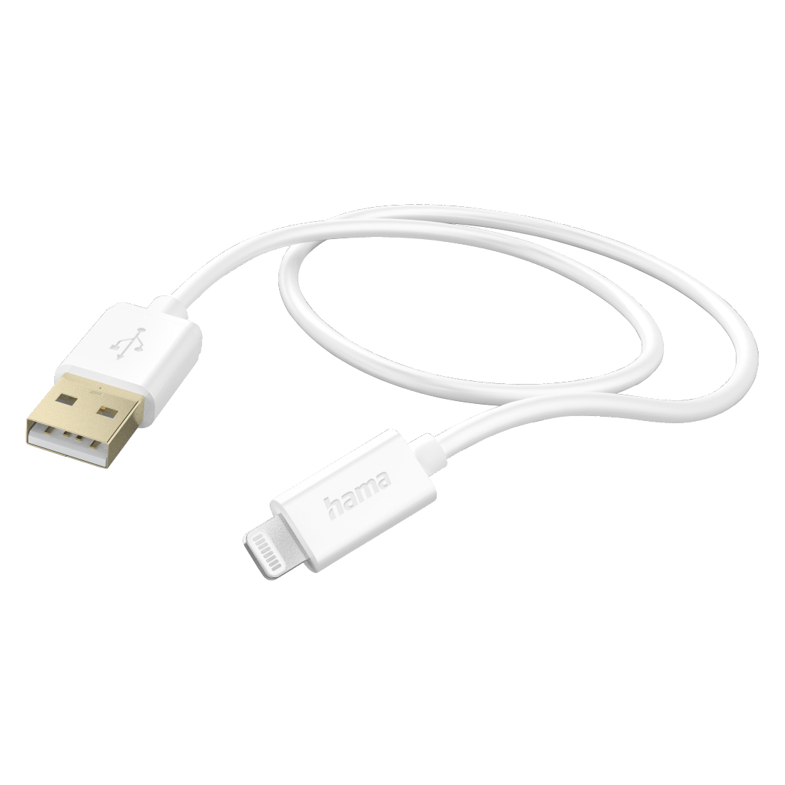 Hama Ladekabel USB-A til Lightning Hvid 1,5 m