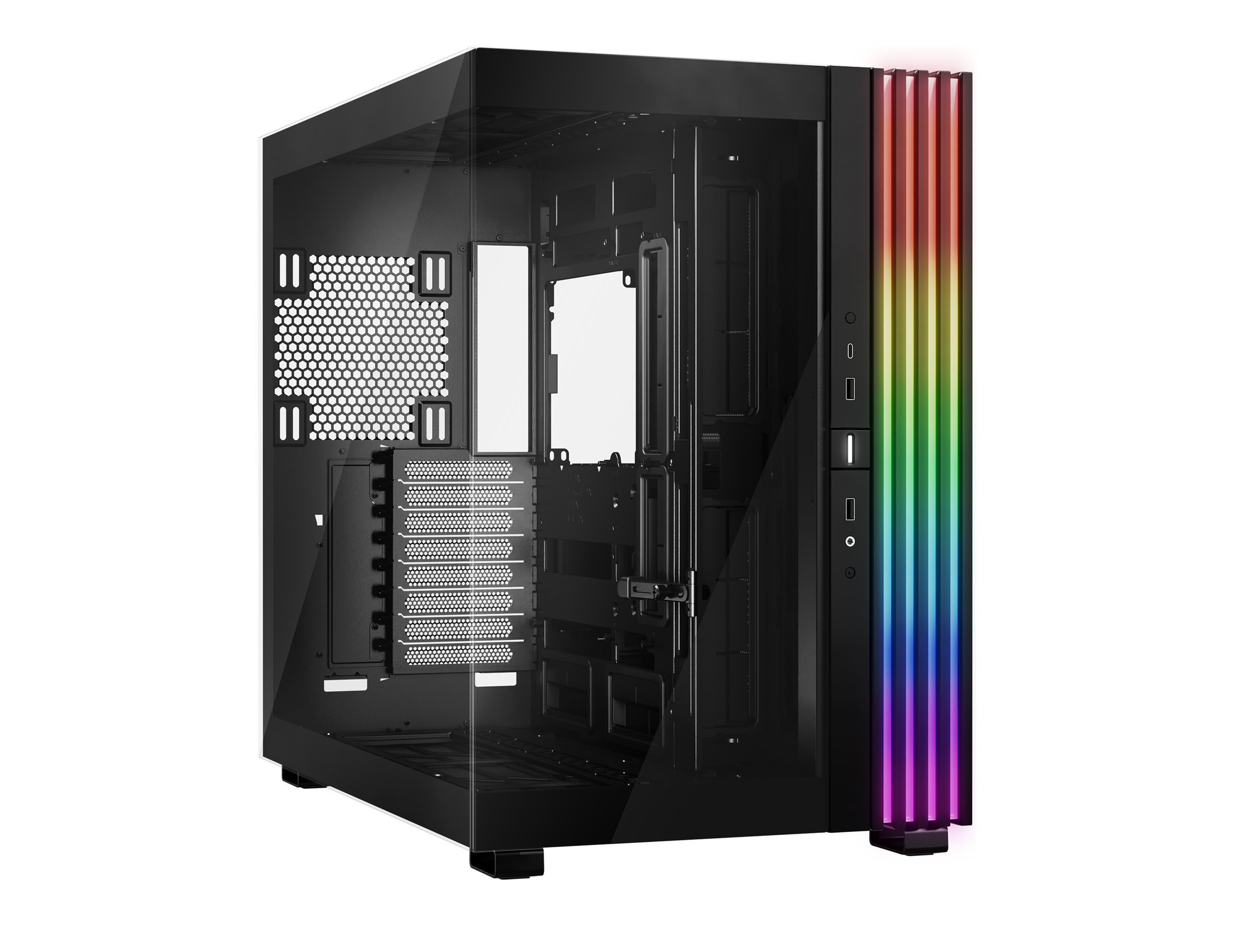 Be Quiet! BGW69 ATX semi-tårn, sort - gaming pc-kabinet med RGB