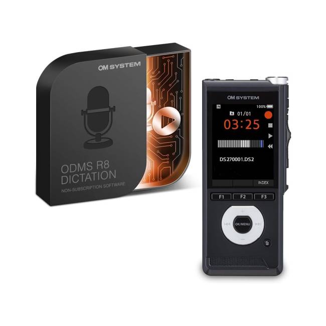Olympus Om System Ds-2700 Digital Diktafon Med Odms 8 Licens