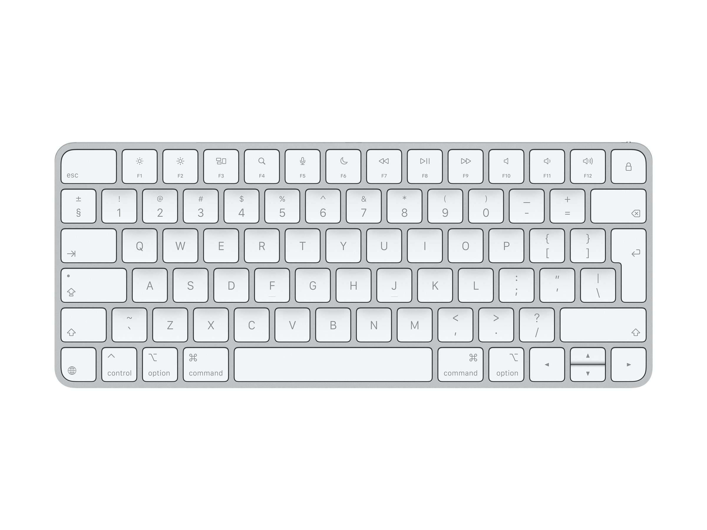 Apple Magic Keyboard - keyboard - USB-C - QWERTY - International English Input Device - Tastatur - Engelsk - Hvid