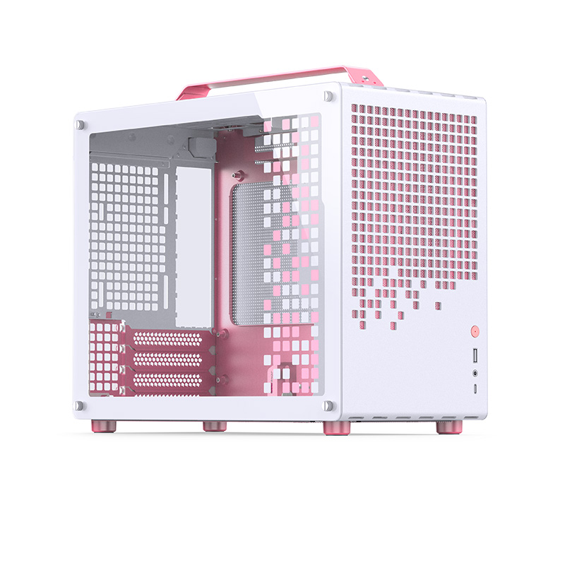 Jonsbo Z20 White/Pink - Kabinet - Minitower - Hvid