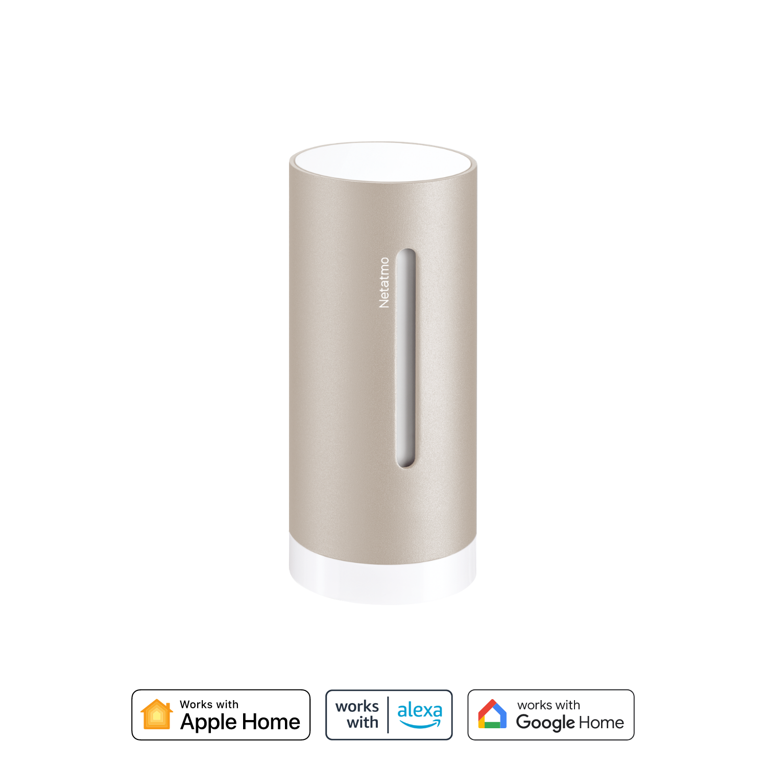 Netatmo NIM-S smart vejrstation - Sand, batteridrevet