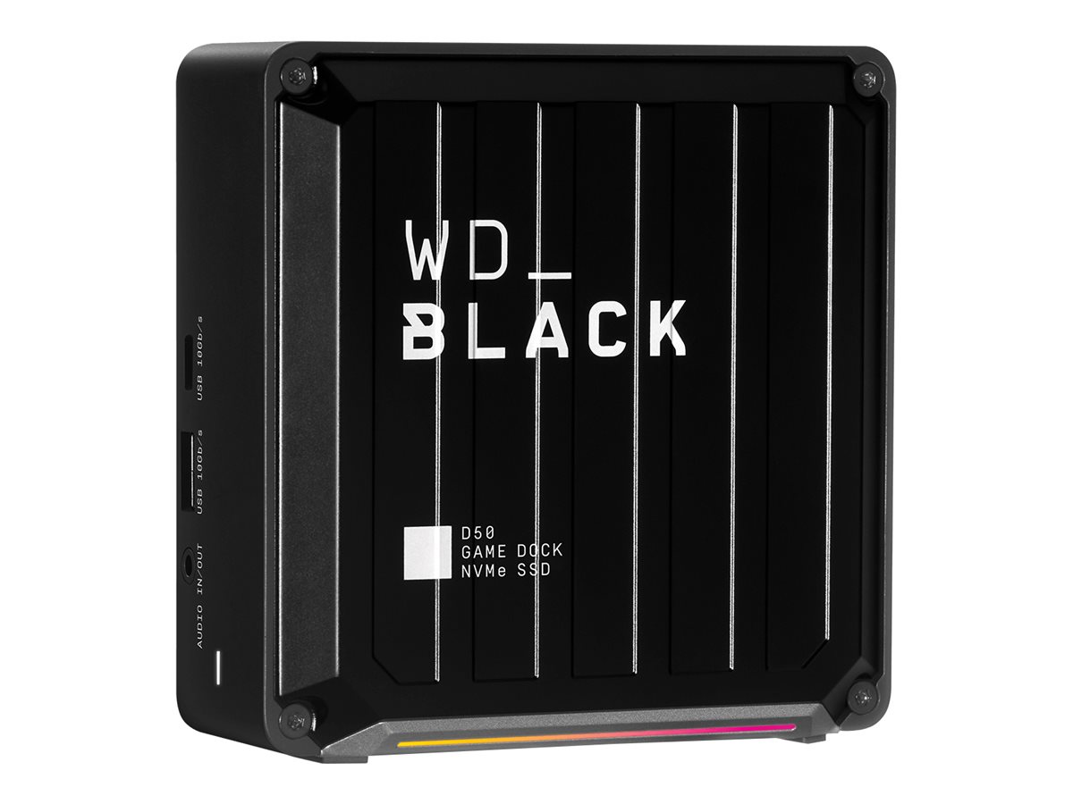 WD_BLACK D50 Game Dock WDBA3U0010BBK Thunderbolt 3 Dockingstation