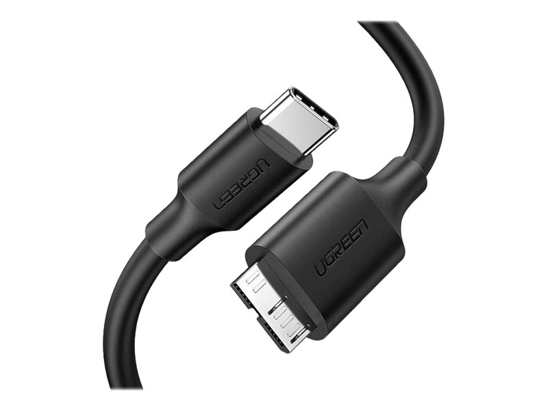 Ugreen US312 - USB-kabel - 24 pin USB-C (han) til Micro-USB Type B (han) - 1 m - sort