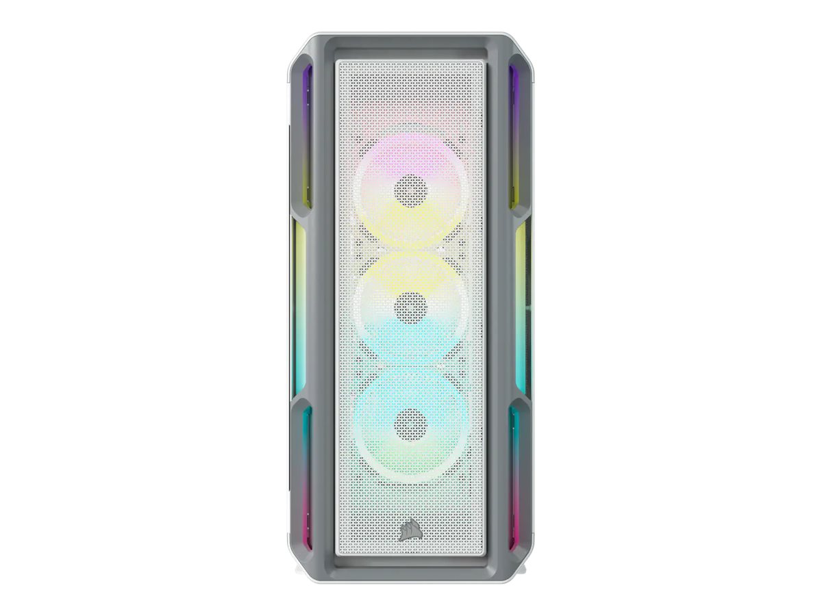 Corsair iCUE 5000T RGB - White - Kabinet - Miditower - Hvid