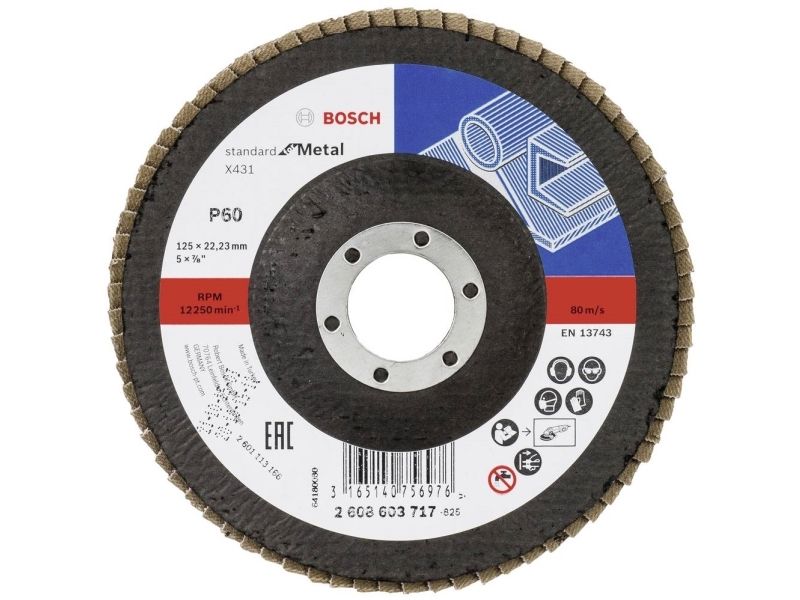 Bosch Skæreskive 125 Mm 60 Mm X431 Standard For Metal