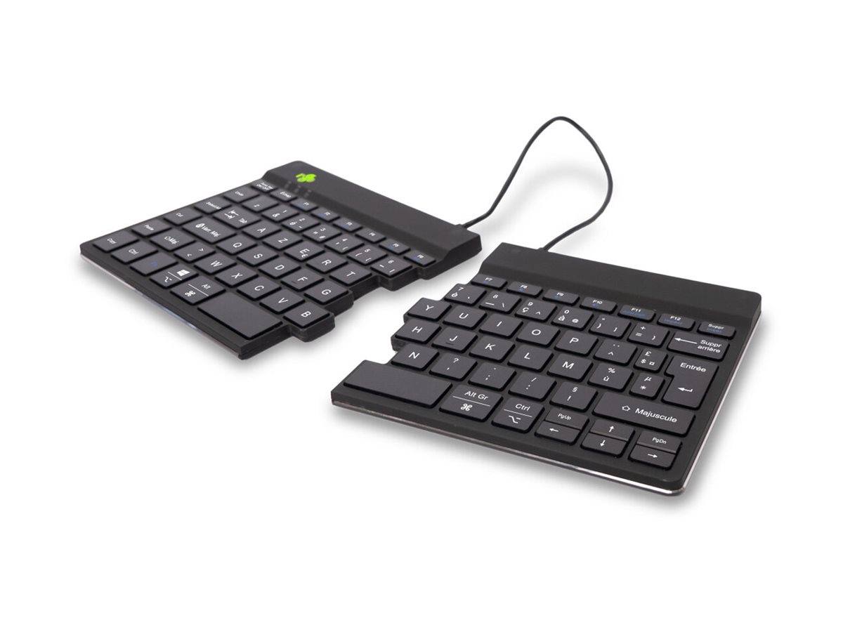 R-Go Ergonomic Keyboard Split break Tastatur Saks Trådløs Fransk