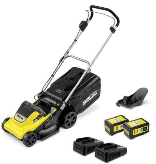 Kärcher LMO 4-18 Dual Battery Set Græsslåmaskine Klippebredde 46 Cm