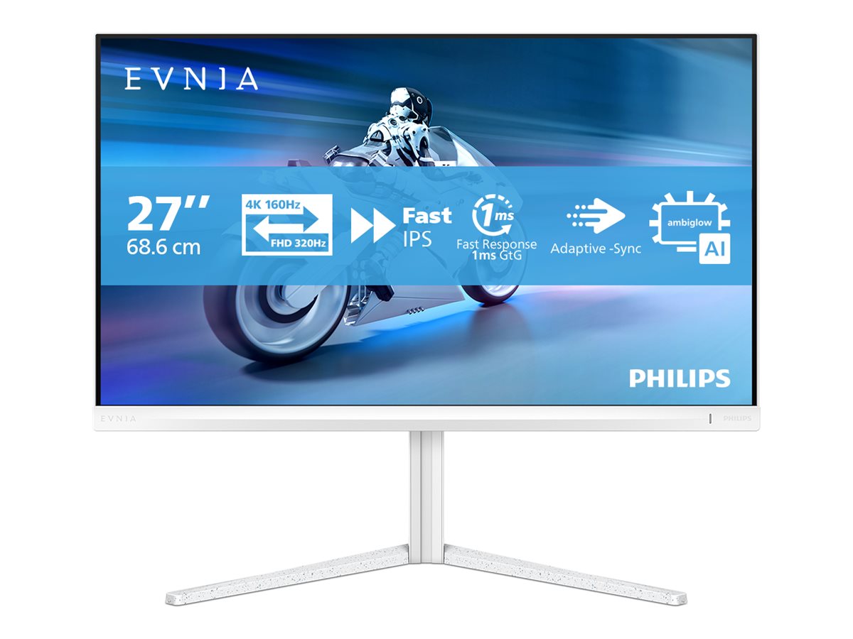 Philips Evnia 5000 27M2N5901A 27" Fast IPS 3840 x 2160 (4K) HDMI DisplayPort USB-C 160Hz