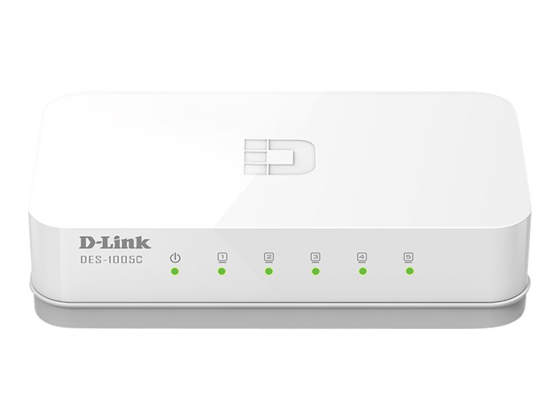 D-Link DES-1005C/E 5-Port Fast Ethernet Switch