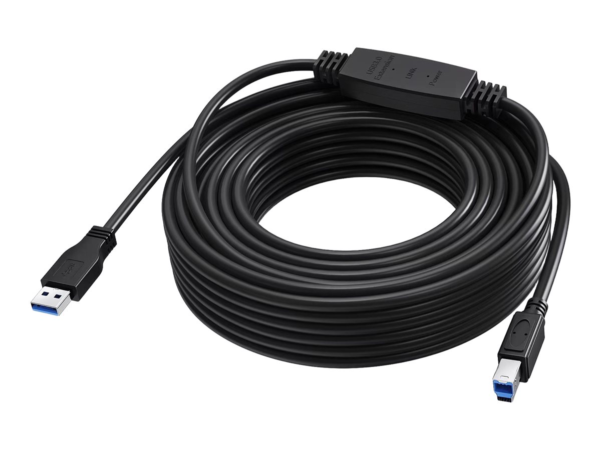 Vision - USB cable - USB Type A to USB Type B - 15 m