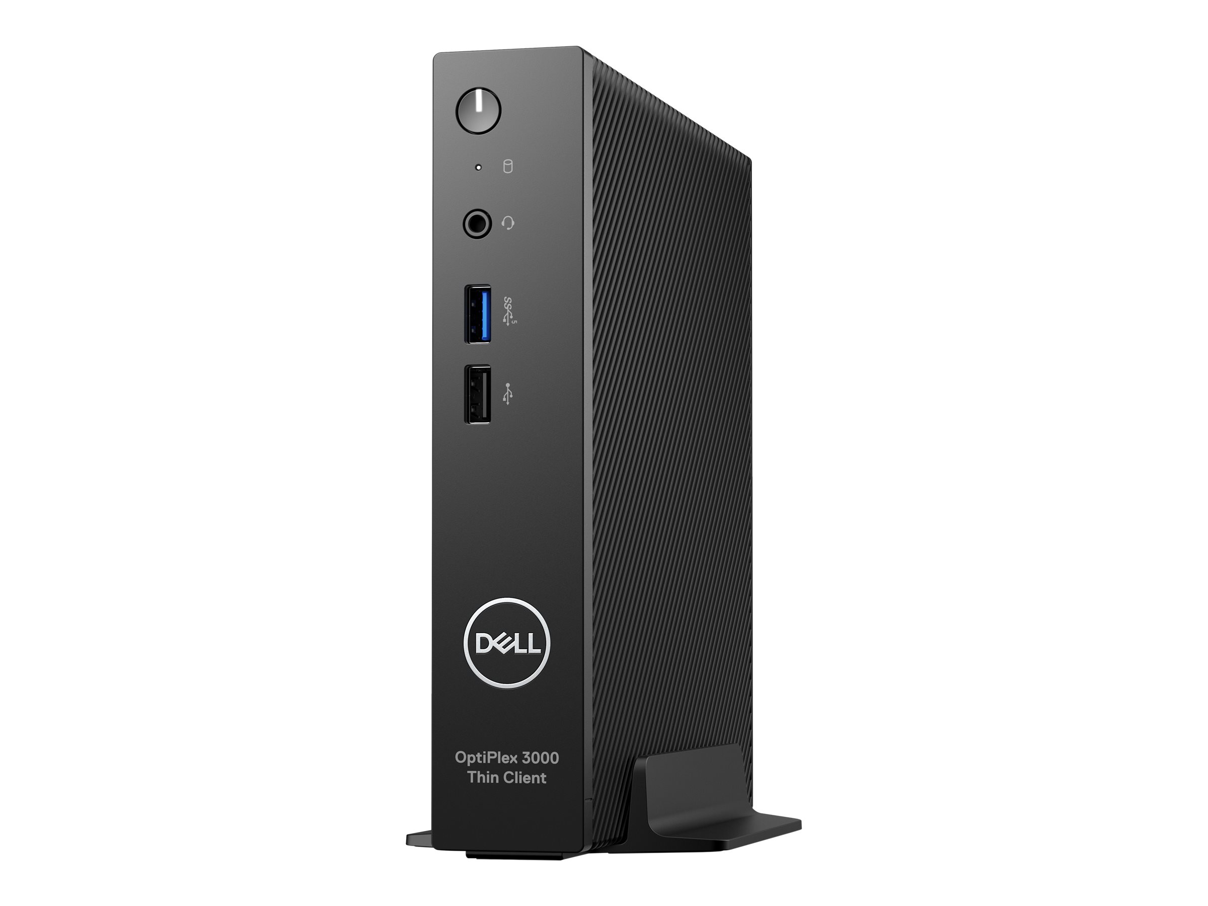 Dell OptiPlex 3000 Thin Client - Tynd klient - DTS 1 x Pentium Silver N6005 / op til 3.3 GHz - RAM 8 GB - flash - eMMC 64 GB - UHD Graphics - Gigabit Ethernet, Bluetooth, IEEE 802.11ax (Wi-Fi 6E) - Dell ThinOS 10 - skærm: ingen - sort - BTS - med 3 års Dell ProSupport