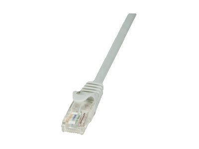 LogiLink EconLine CAT 6 Ikke afskærmet parsnoet (UTP) 50cm Patchkabel Grå