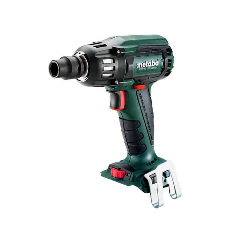 Metabo SSW 18 LTX 400 BL, Momentnøgle, Sort, Grøn, Rød, 1/2, 2150 rpm, 400 Nm, 111 dB