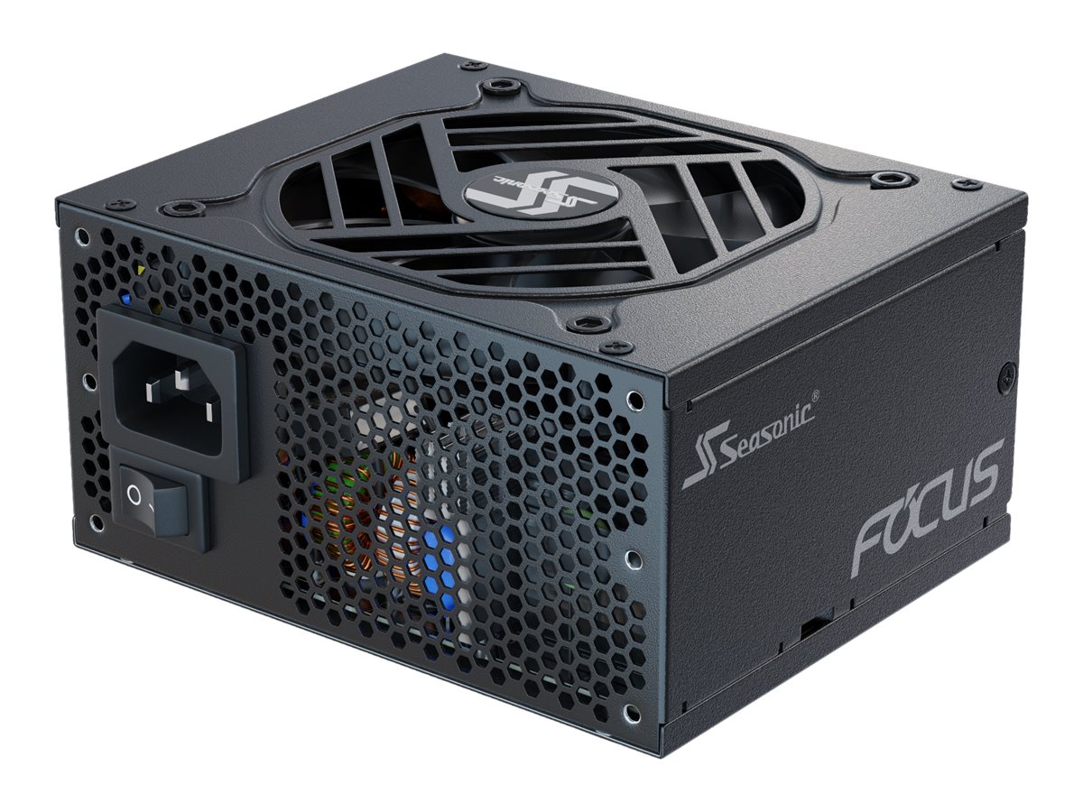 Seasonic Focus SGX 750 Strømforsyning - 750 Watt - 120 mm - ATX - 80 Plus Gold certified