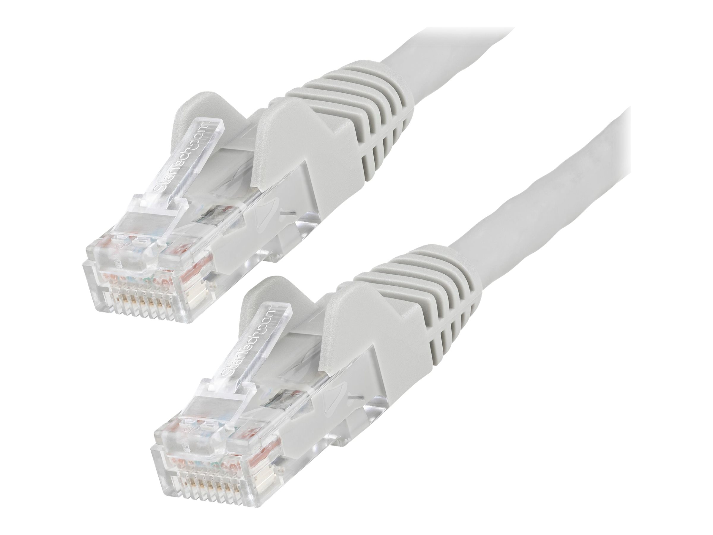 StarTech.com 10m LSZH CAT6 Ethernet Cable, 10 Gigabit Snagless RJ45 100W PoE Network Patch Cord with Strain Relief, CAT 6 10GbE UTP, Grey,