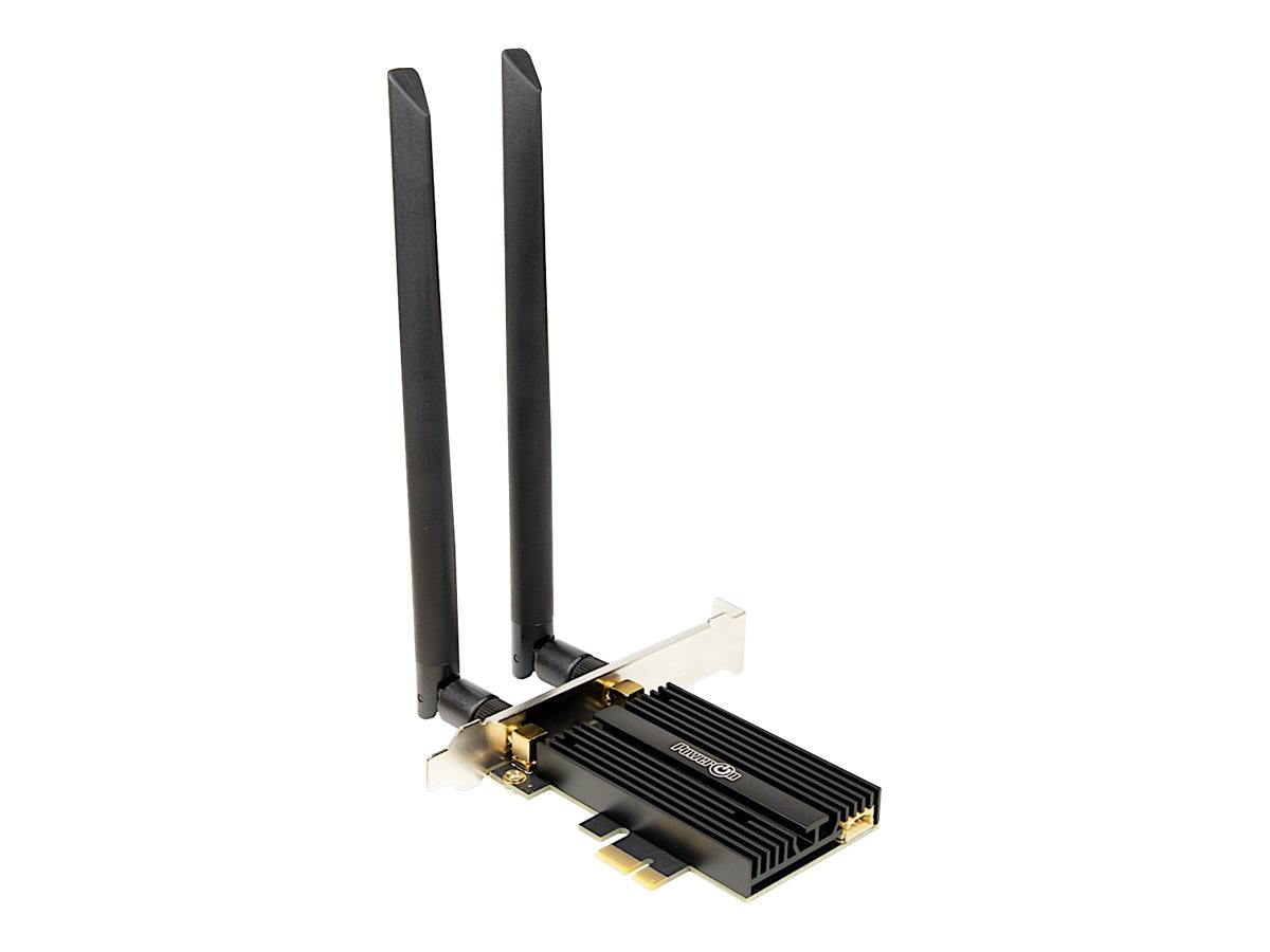 Inter-Tech DMG-36 - Netværksadapter - PCIe 2.0 - Bluetooth 5.2, Wi-Fi 6E