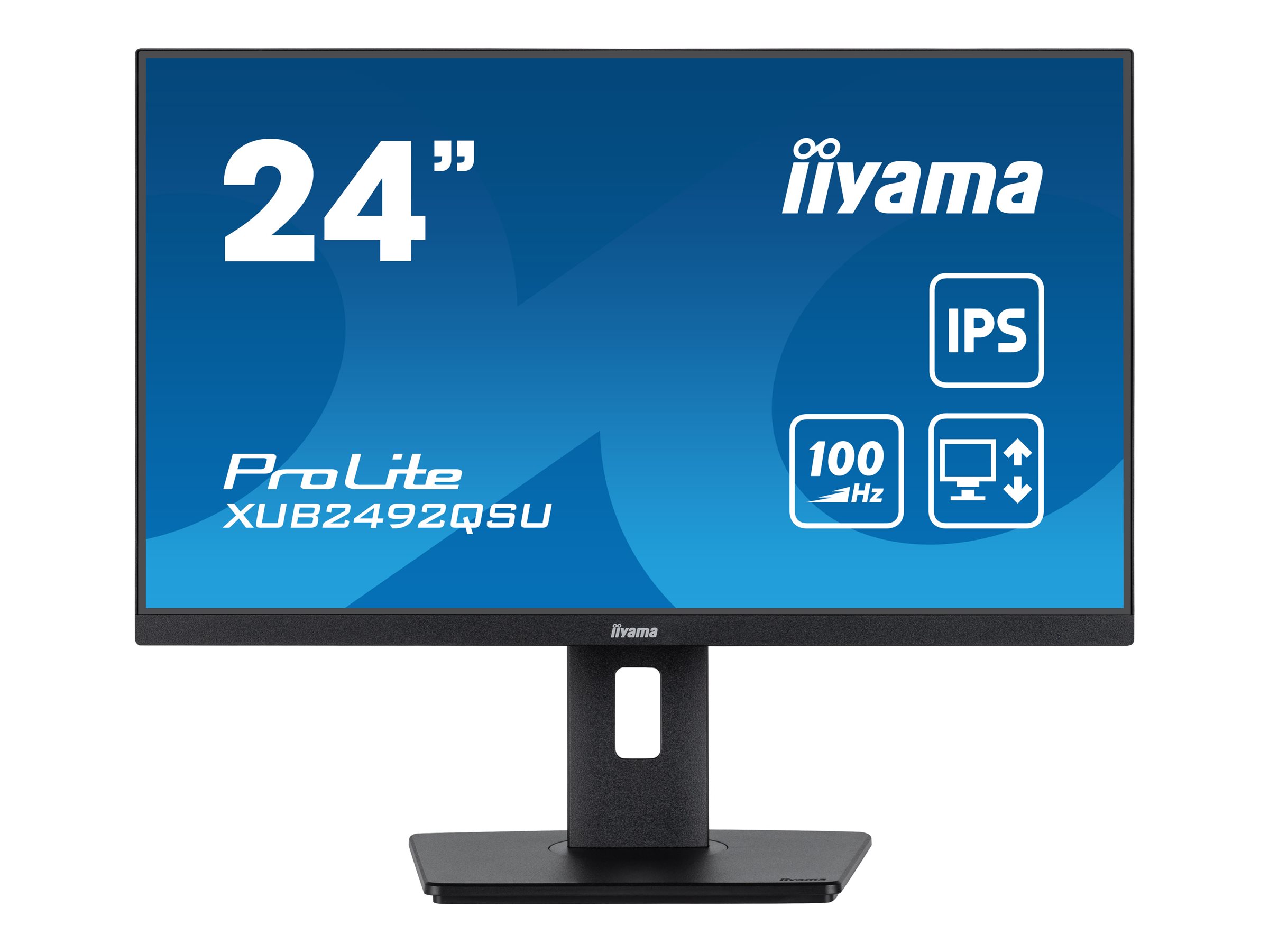 iiyama ProLite XUB2492QSU-B1 24" IPS 2560 x 1440 (2K) HDMI DisplayPort 100Hz