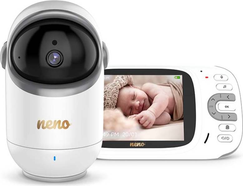 Babyalarm med kamera - neno Berkano, trådløs modtager