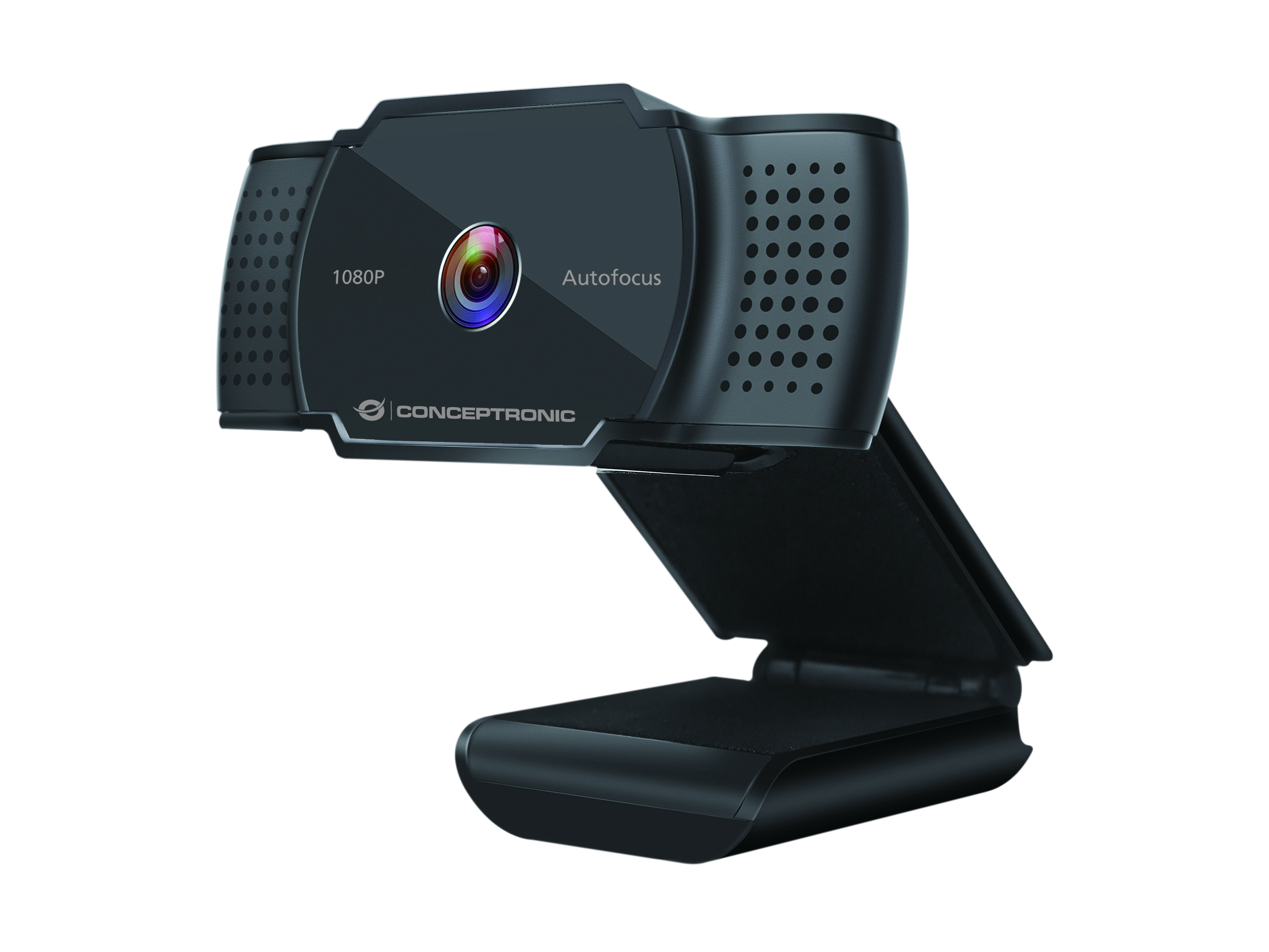 AMDIS06B Full HD webcam 1080p med autofokus - USB 2.0, sort